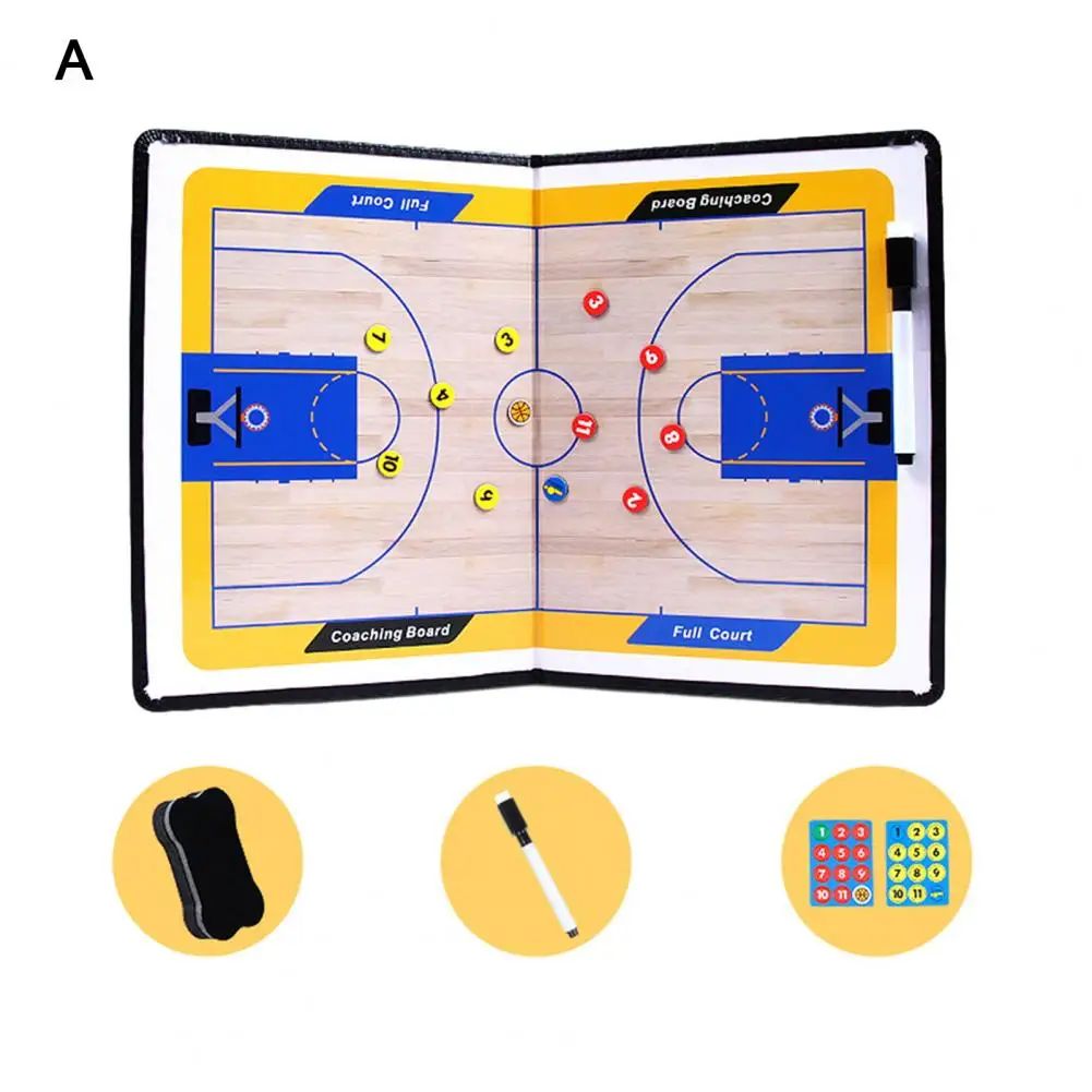 Outdoor Basketball Coaching Tool Volleyball Coaching Board Magnetic Clipboard for Training Assistance for Coaches for Volleyball