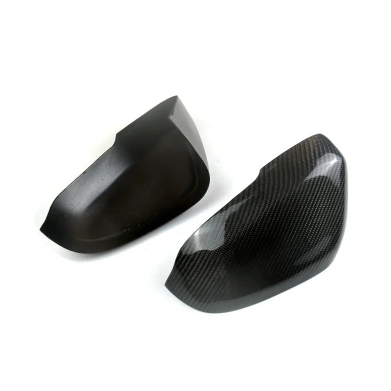 

Car Real Carbon Fiber Side Rear View Mirror Cover Trim Sticker For Volvo S60 S60L V40 2012-2019 Car Accessories