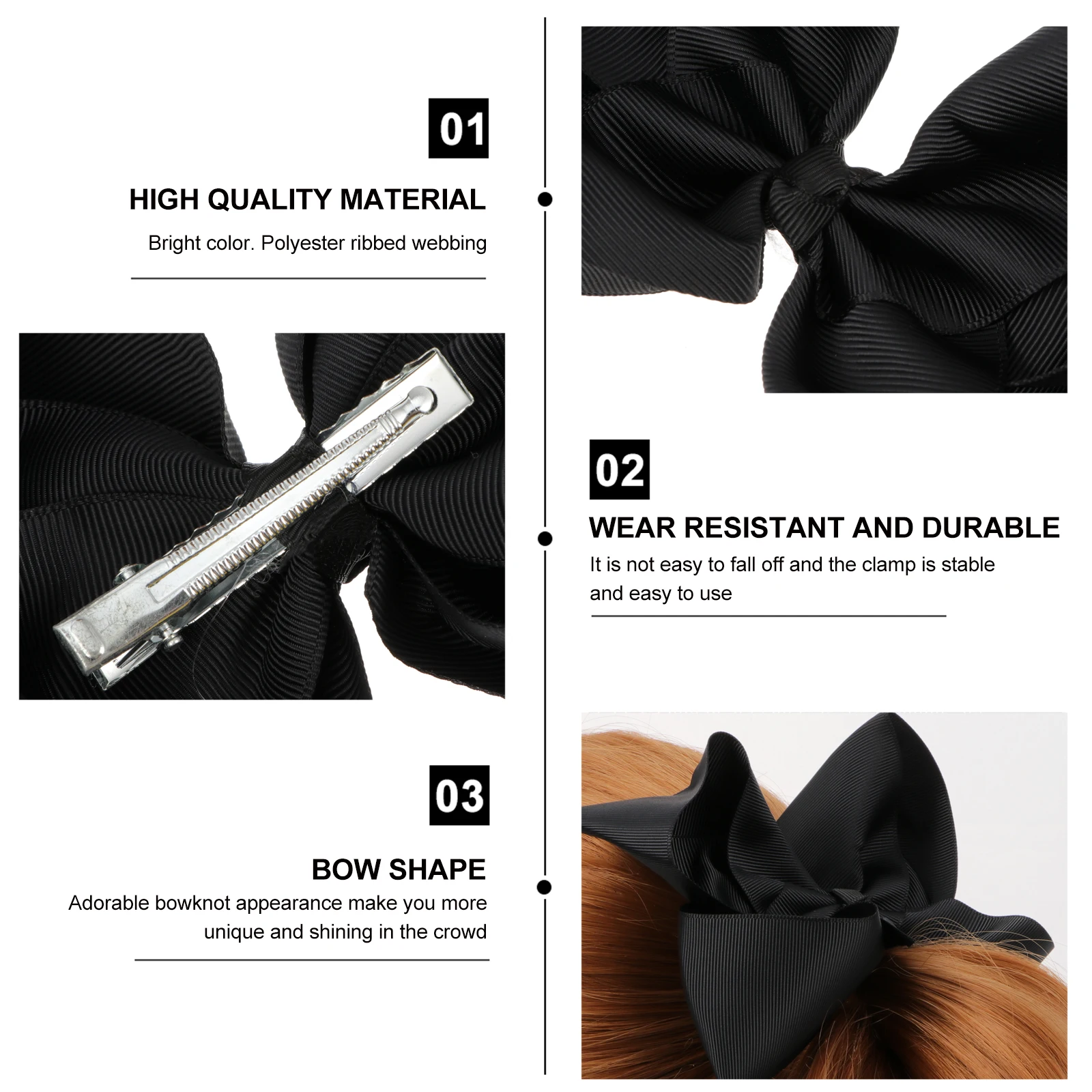 

5 шт. C y цветные заколки для волос с бантом для детей, простые красивые легкие в носке аксессуары для маленьких девочек, подарки на день рождения и Рождество