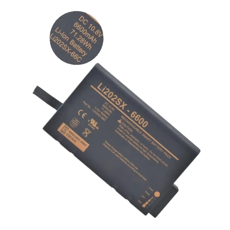 High Quality LI202SX-6600 LI202SX-66C 700028 LI202SX 6600mAh For TSI 95330-01 9530-02 9310-02 9550 9130 Replacement Battery