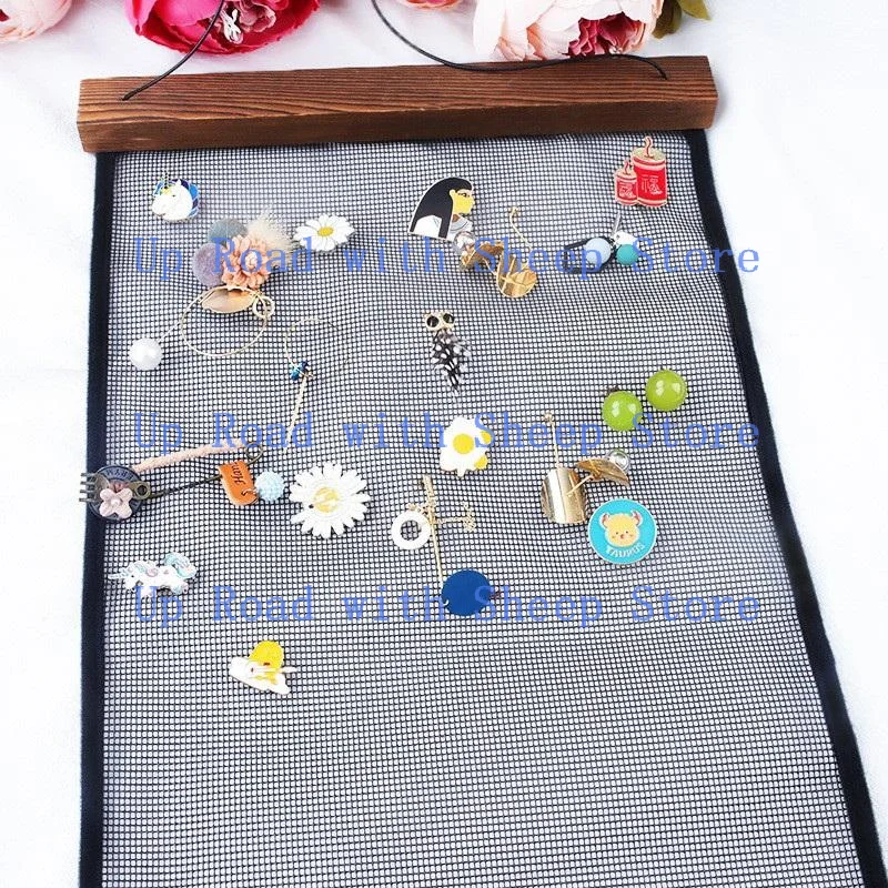 

Настенная подставка для хранения сережек своими руками - подставка для подвесок, сережек и ожерелий, компактный органайзер для украшений, экономящий место.