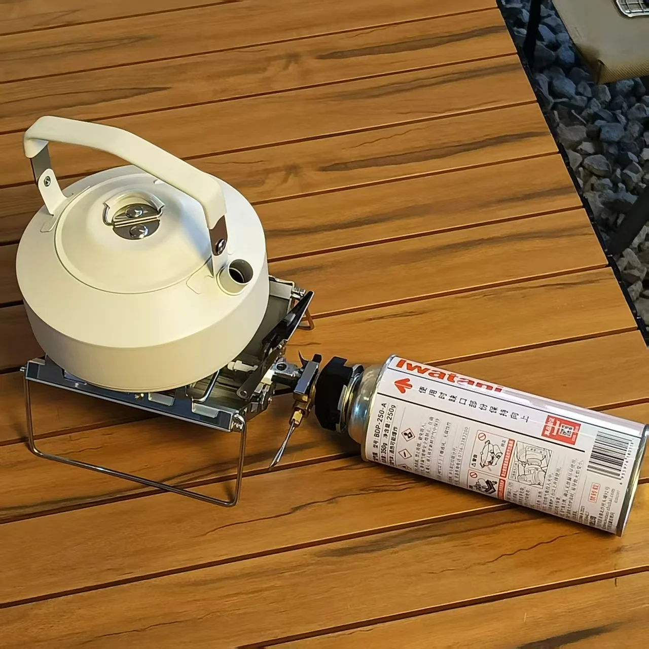 Light Mini Portable Folding Gas Stove Camping Backpacking Picnic Steel Metal Propane Fuel