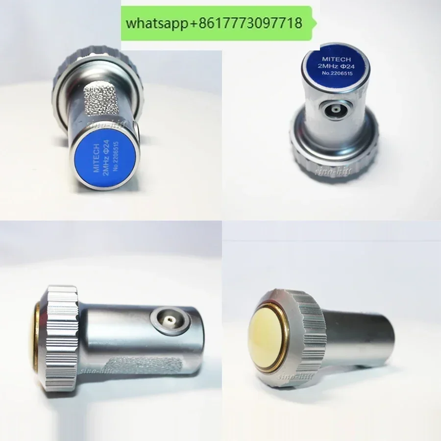 Mitech 2MHz 24mm Straight Beam Probe Single Element Transducer for Ultrasonic Flaw Detector Tester