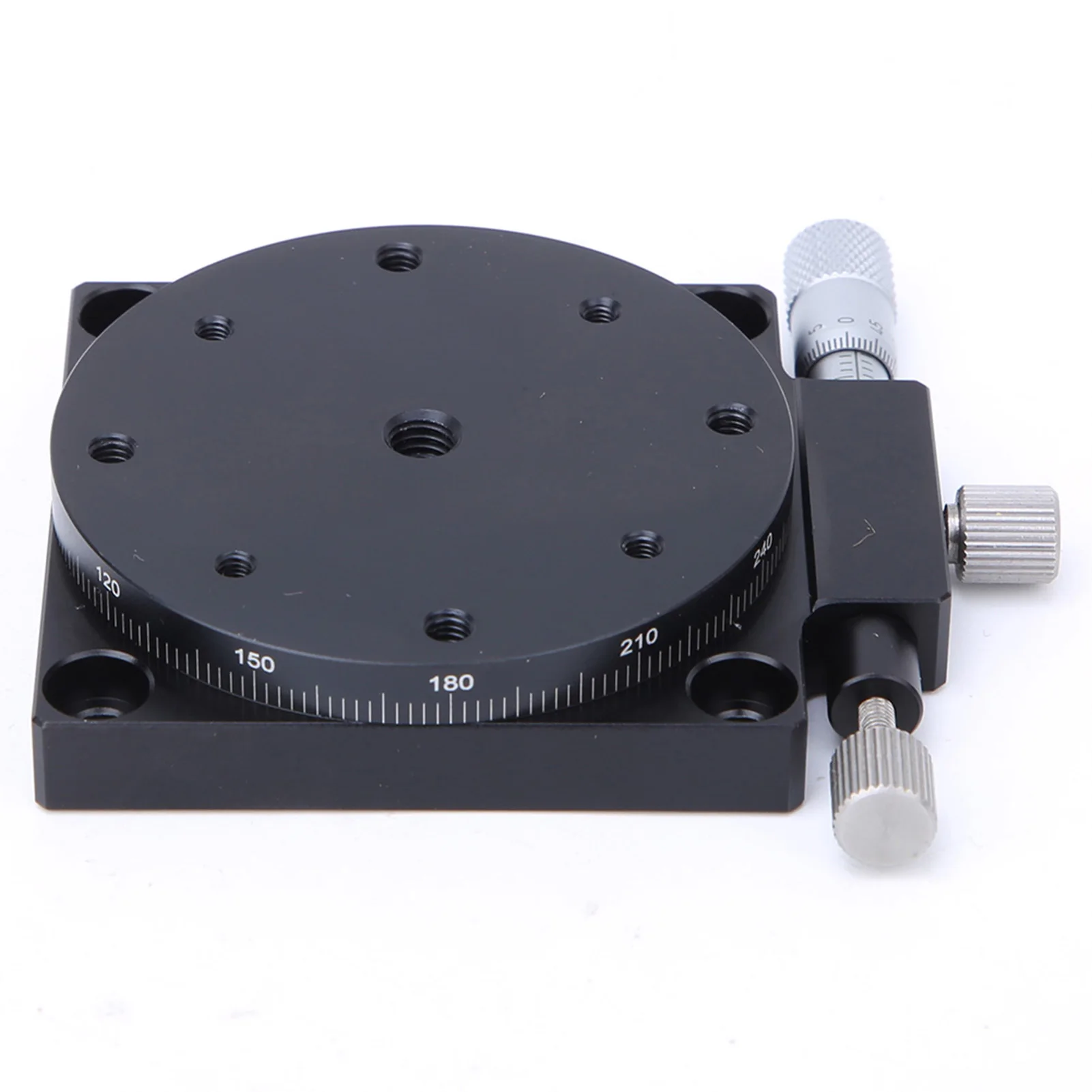 طاولة المسرح الخطي RS60‐L محطة التشذيب اليدوية النزوح لضبط المرحلة الخطية طاولة منزلقة φ60mm