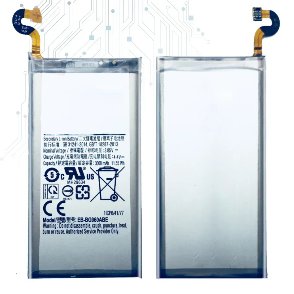 Bateria 3000mAh EB-BG960ABE do Samsung GALAXY S9 G9600 G960F SM-G960 wysokiej jakości bateria