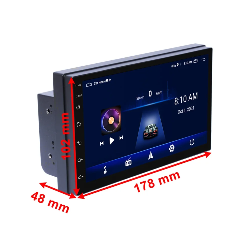Universal 7 Inch Car Radio Car Player GPS Navigation WIFI 4G Carplay FM Mirror Link Car Stereo 2 Din Android Screen