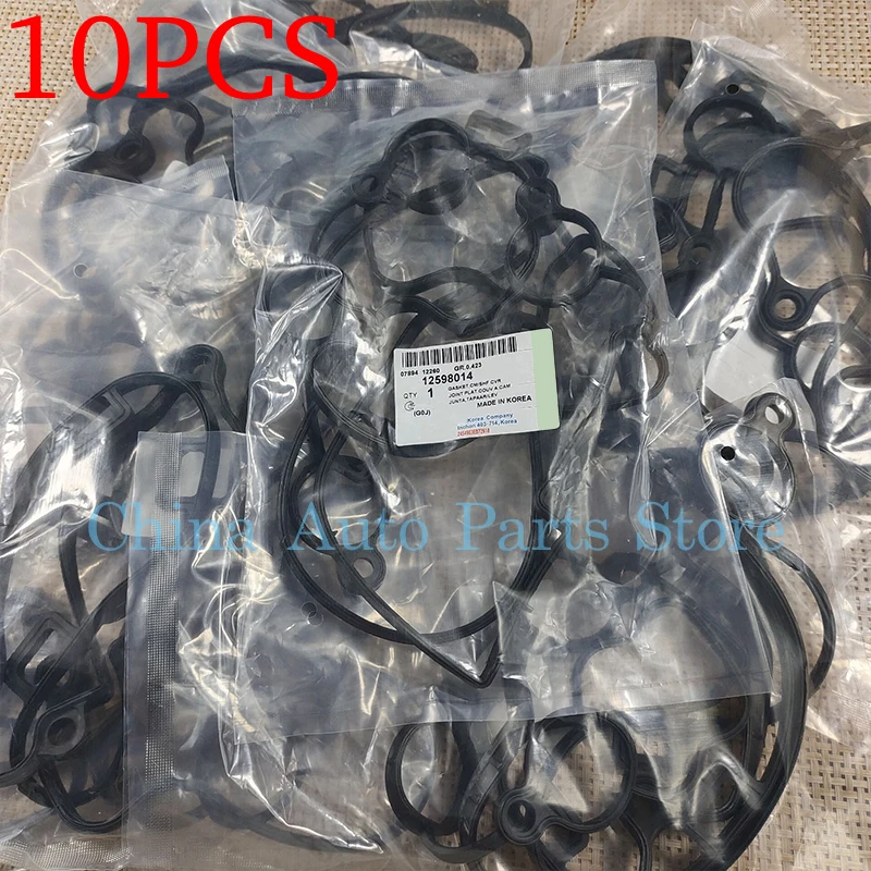 10 SZTUK fabrycznie nowych uszczelek pokrywy zaworów silnika do Chevrolet Malibu Buick Regal Vauxhall Opel Antara 12598014