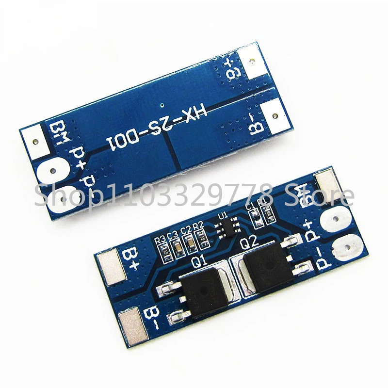 4V Lithium Battery Protection Board 8.4V Overcharge Overdischarge Polymer Protection IC 8A Current 15A Current Limiting