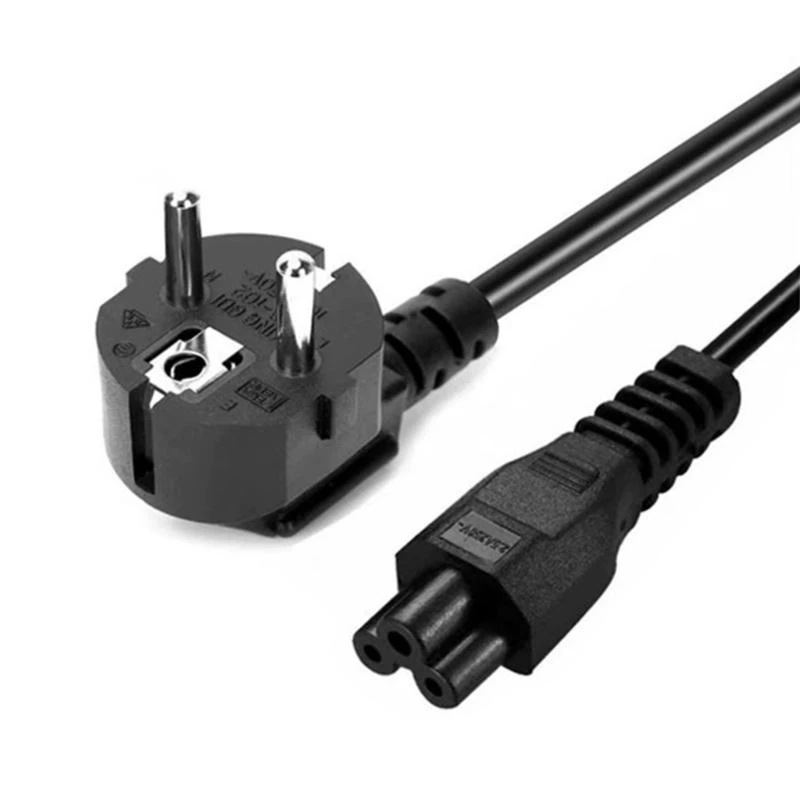 HX6A Laptop Power Cable Cord 3Pin Prong Connector PVC Insulated Cable for Laptop Notebook Charging Adapter 1.2m 4ft