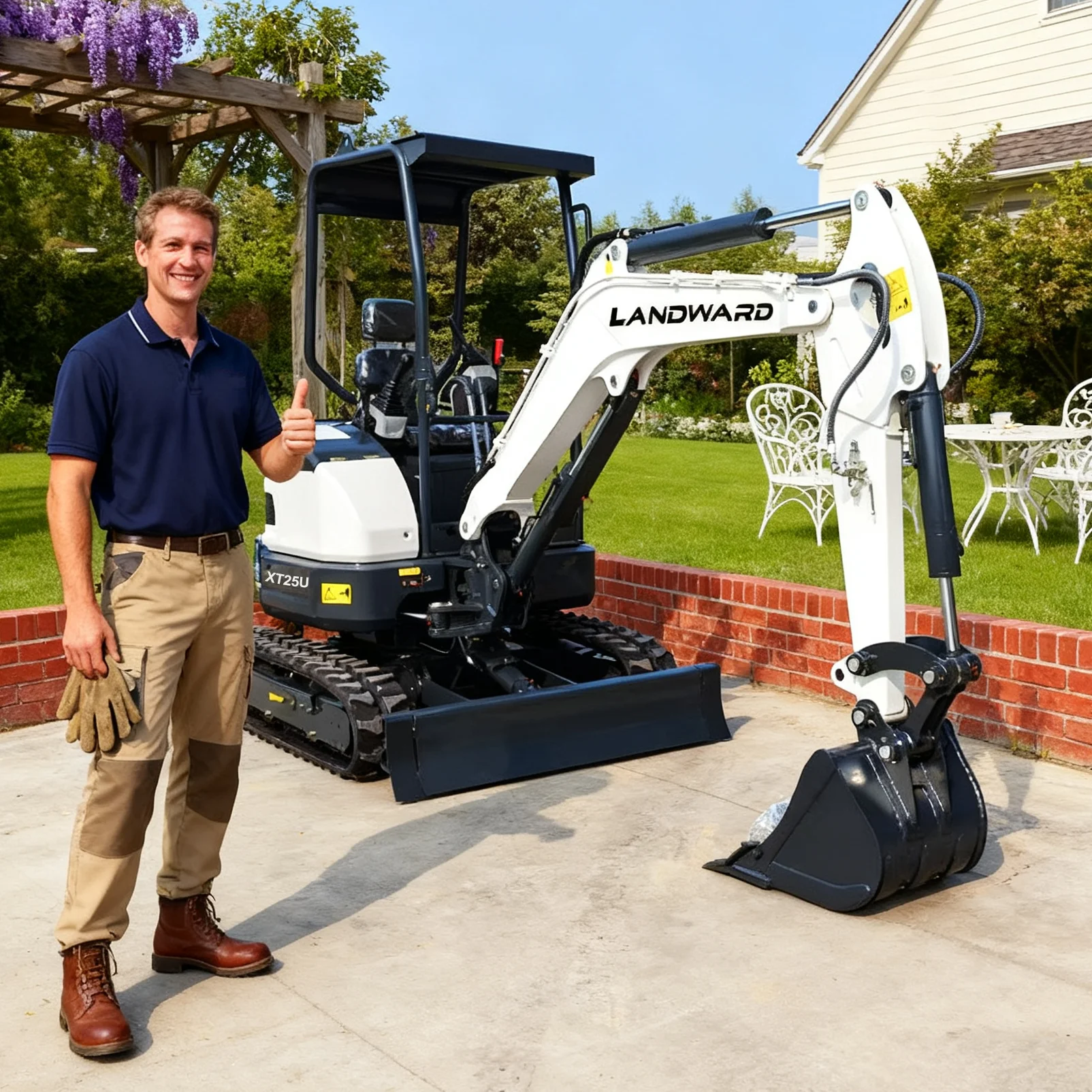 

Hot Sale Cheap Mini Excavator CE/EPA Mini Digger With Bucket Thumb Wholesale Customized 2.5 ton Crawler Small Excavator For Sale