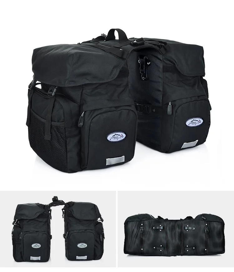 

Bicycle Backpack Rear Shelf Large-capacity Waterproof Long-distance Cycling Bag Rainproof Equipment