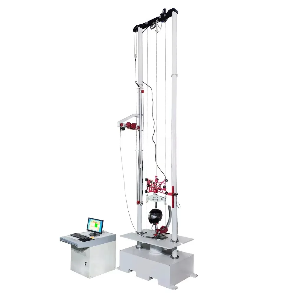 Helmet Testing Equipment Computer System Helmet Impact Testing Machine
