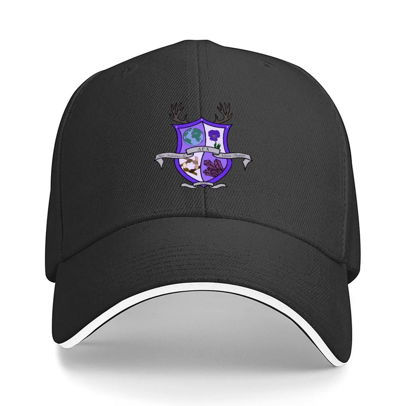 

Delta Gamma Chi Insignia Merch Baseball Cap Beach Bag Fishing cap Hat Man Luxury Big Size Hat Women's Beach Visor Men's