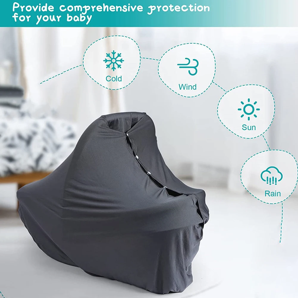 

Baby Stroller Cover Nursing Breastfeeding Protective Windproof Outdoor Mom Nursing Cover for Infant car Chic Pattern