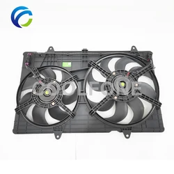 Electric Cooling Radiator Fan Assembly for GM CHEVROLET CAPTIVA MG Hector WULING Almaz  BAOJUN 530 1.5T 2017- 23914686 23592414