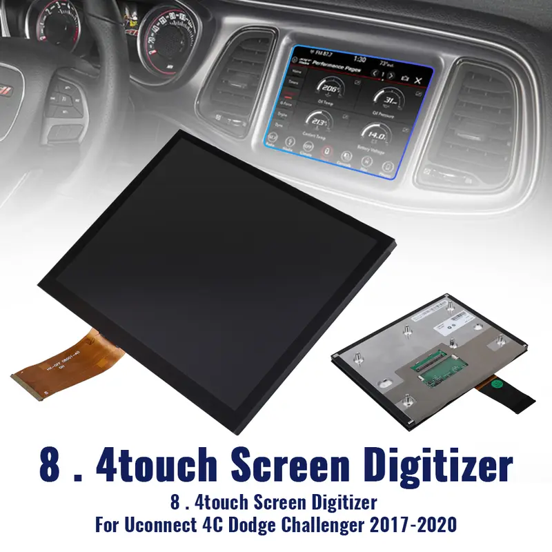 LA084X01-SL01 SL02 03 LCD Display Touch Screen Uconnect 8.4 inch LA084X01 Radio Navigation For Dodge RAM Jeep Chrysler 2017-2022 - Image 4