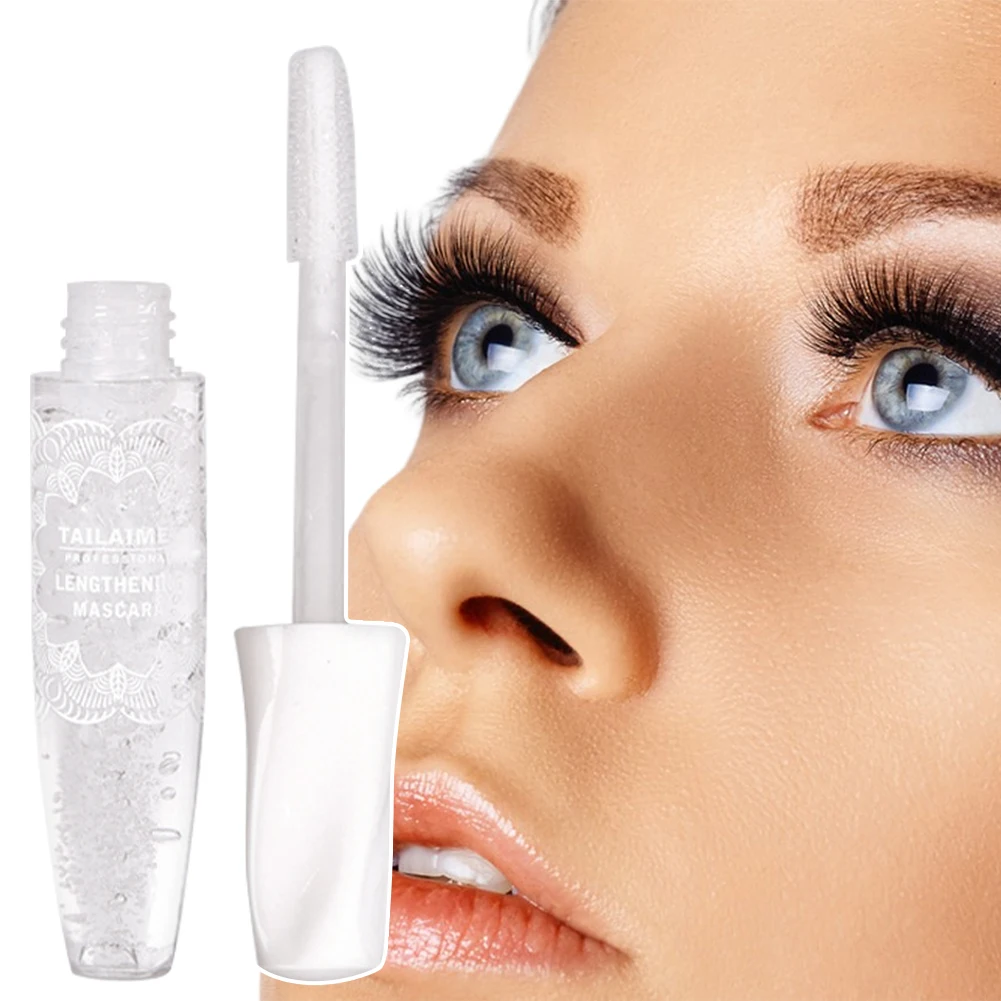 Mascara allungante impermeabile Trucco per ciglia ad alta copertura con pigmento profondo a lunga tenuta