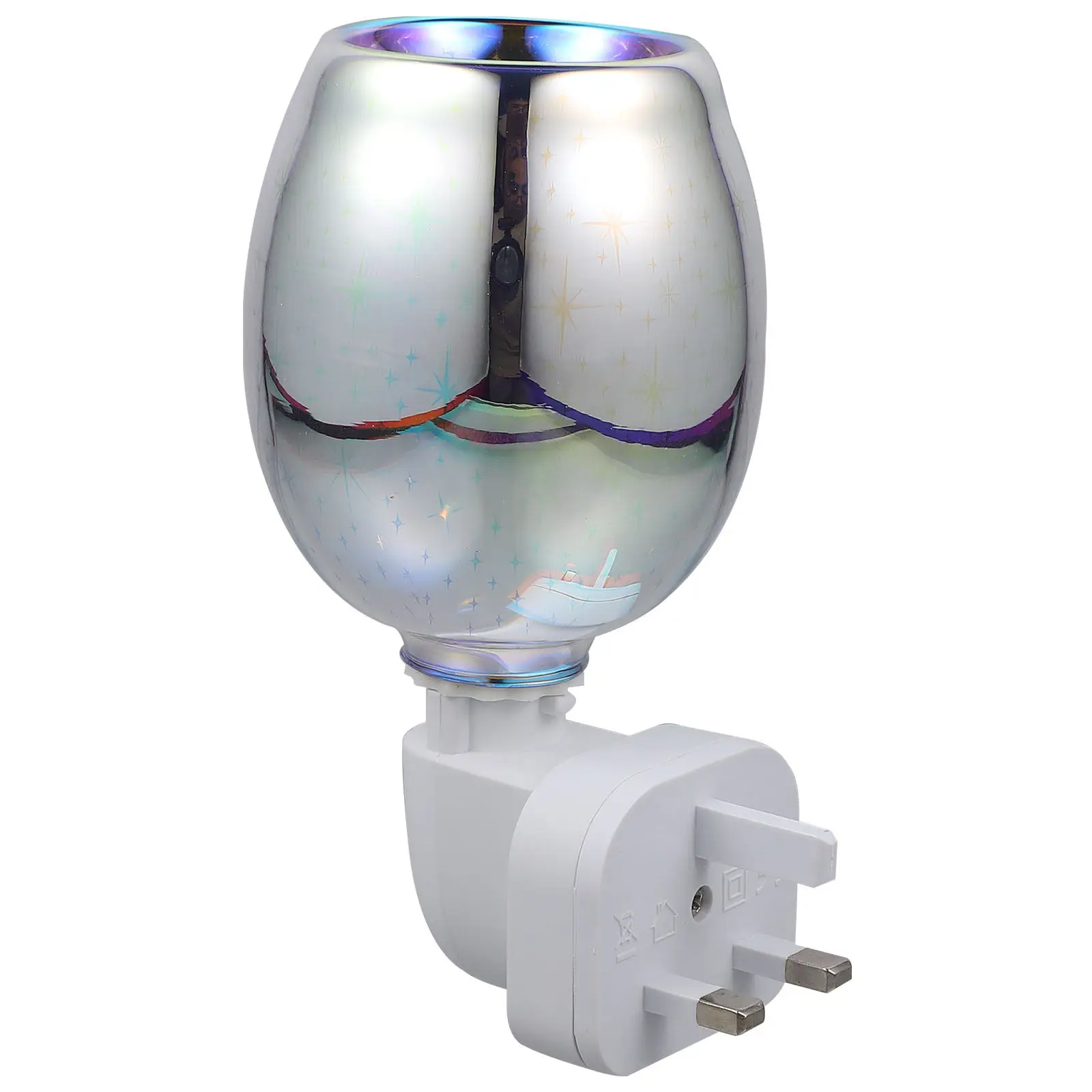 

1 шт. Элегантная 3D-лампа-ароматизатор из стекла для ароматизации и расслабления, для офисного декора