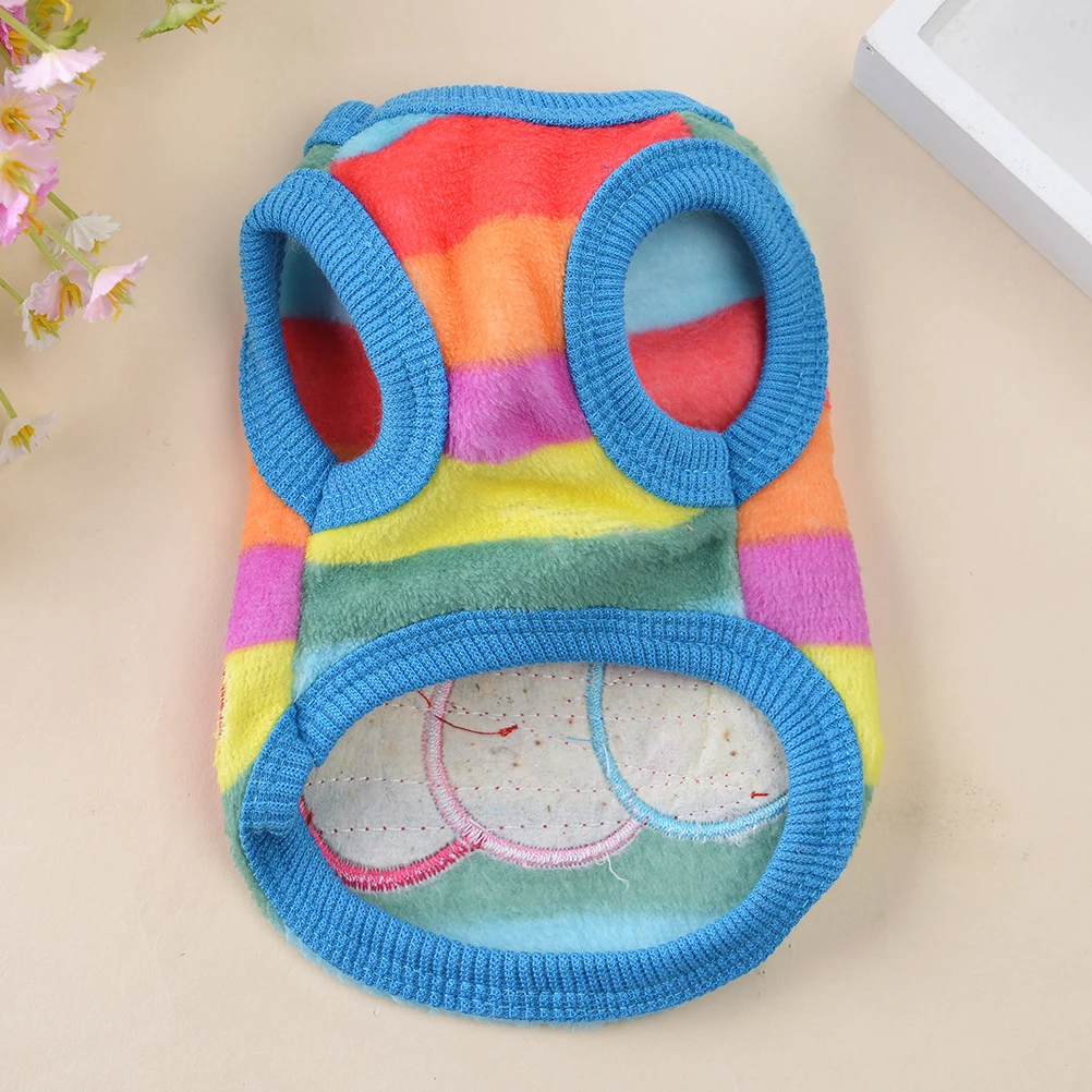 

Pet Clothes Warm Costume for Dog Small Size Doggy Tee Shirt Chihuahua Sweater Vest Winter Fashion Cartoon Dog Autumn Clothing