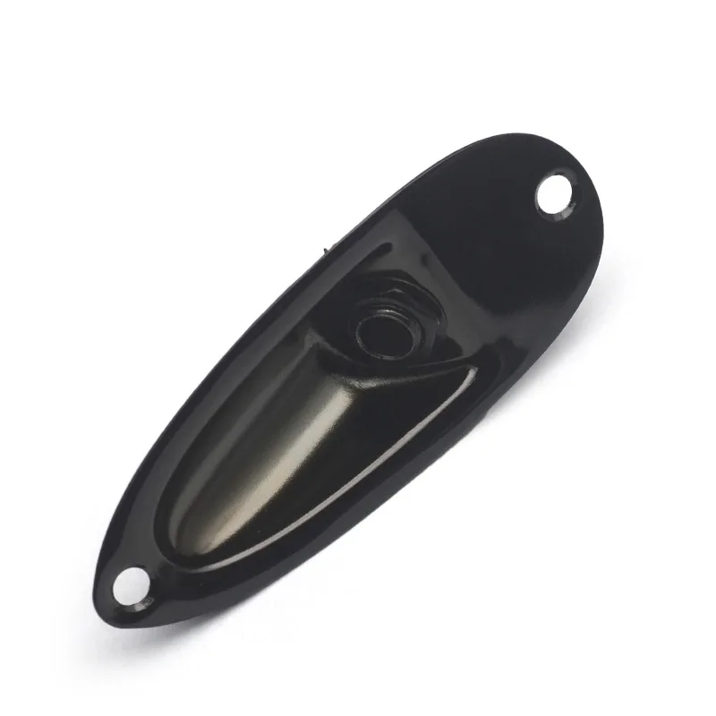 Jack-Platten-Ersatz für Strat Stratocaster E-Gitarre, 6,35 mm, 1/4 Zoll, Bootsform, Audio-Anschluss, Buchsenplatte – Detail 2