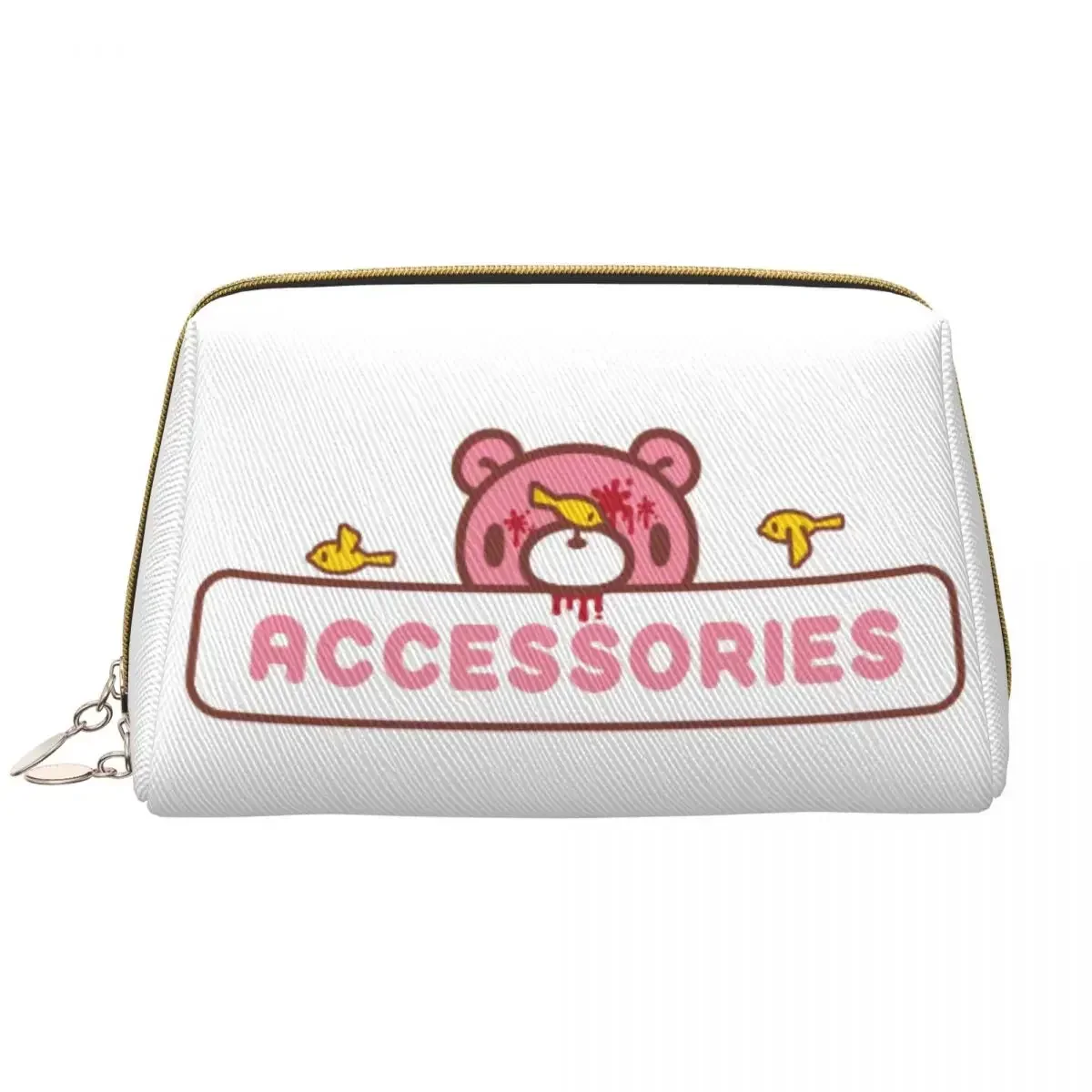 Travel Cartoon Animation Gloomy Bear Toiletry Bag Kawaii Makeup Cosmetic Organizer for Women Beauty Storage Dopp Kit Case