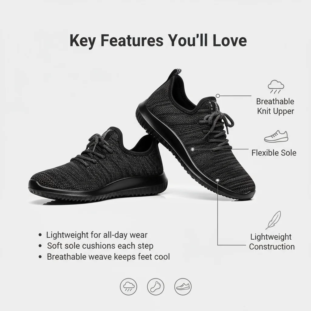 

Women Casual Sneakers Shoes Breathable Handmade Women Sneaker Shoes Comfortable LightWeight Walking Female Flats OrientPostMark