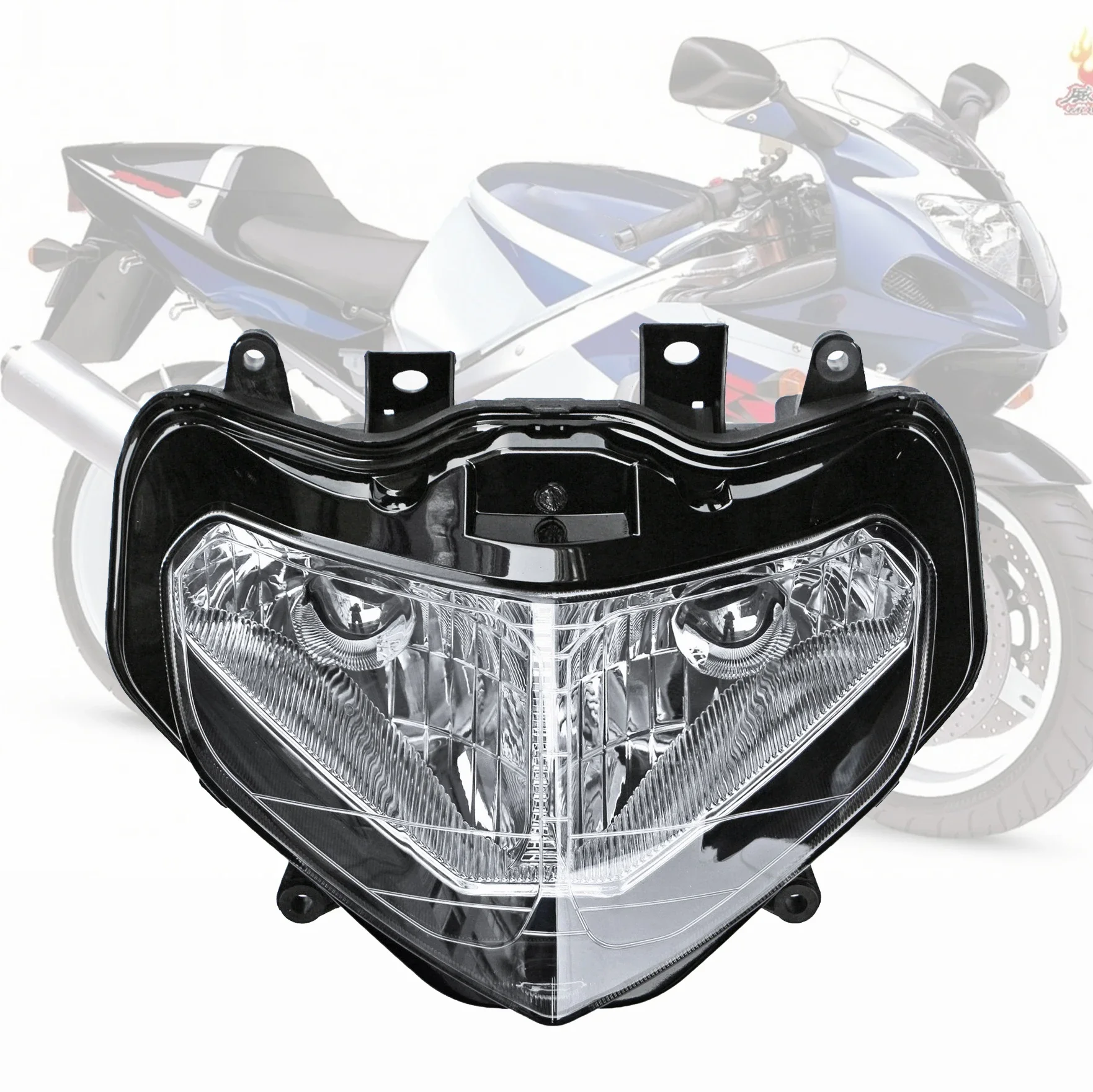 Fit For SUZUKI GSXR600 GSXR750 2001 2002 2003 Front Headlight Assembly Headlamp Light GSXR1000 2000 2001 K1 K2 K3 GSXR 600 750