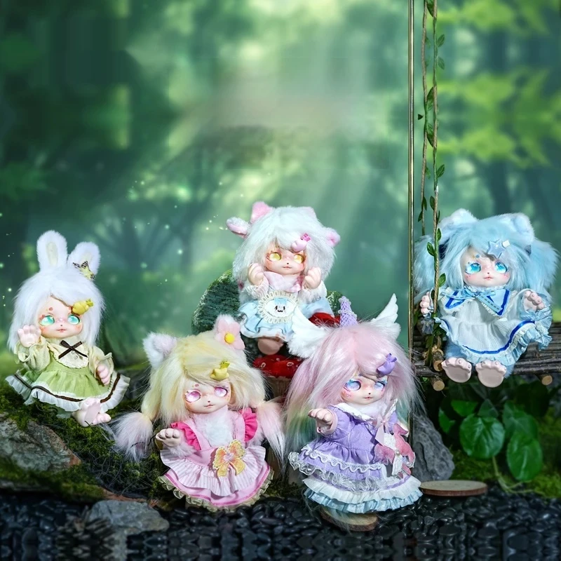 

2025 New Dumia Forest Family Series Vinyl Blind Box Trendy Ornaments Super Cute Doll Birthday Girl Gift Toys Authentic