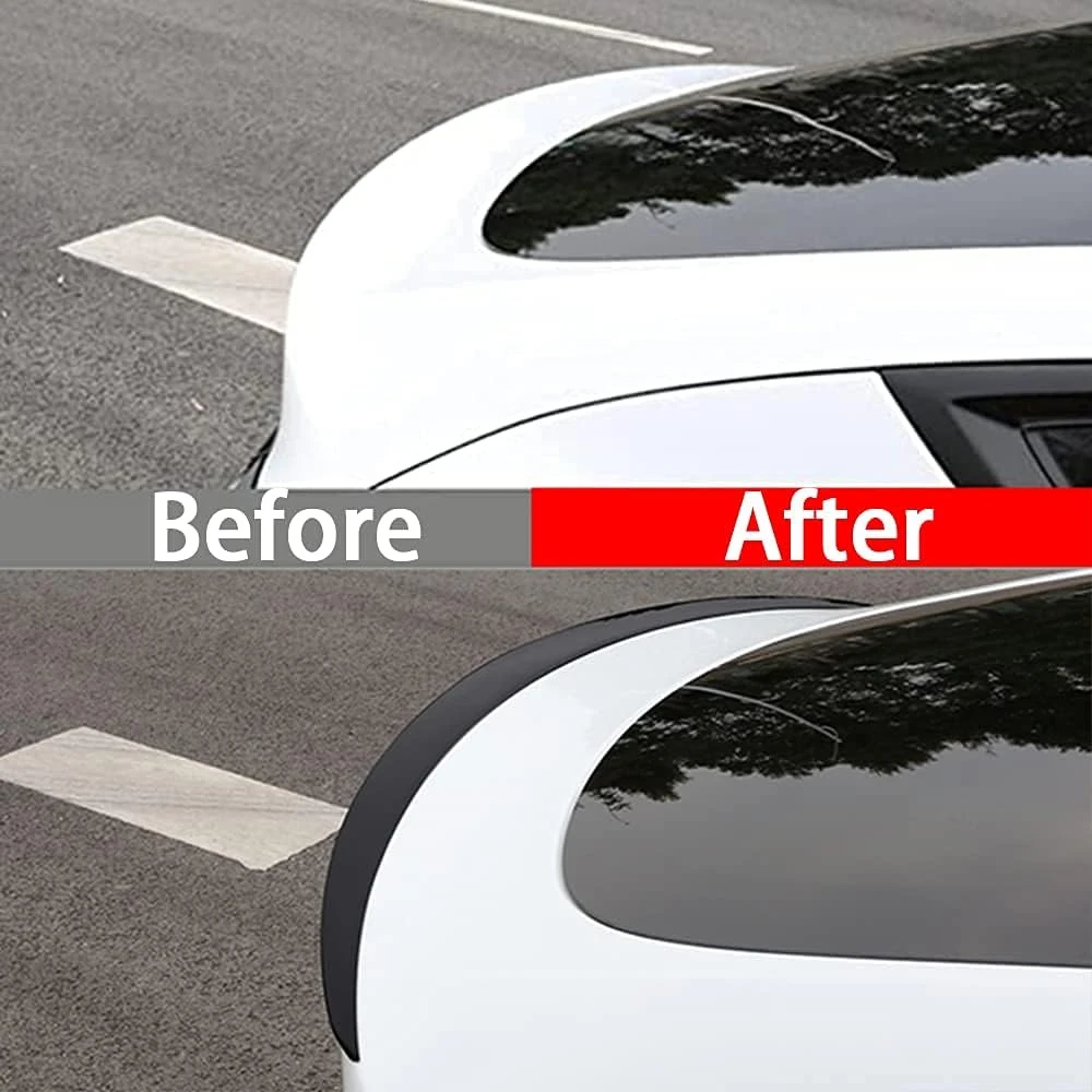 For Tesla Spoiler Model 3 Y 2023 Original High Performance Model 3 Rear Trunk Wings ABS Matte Carbon 2023-2017 Car Accessories