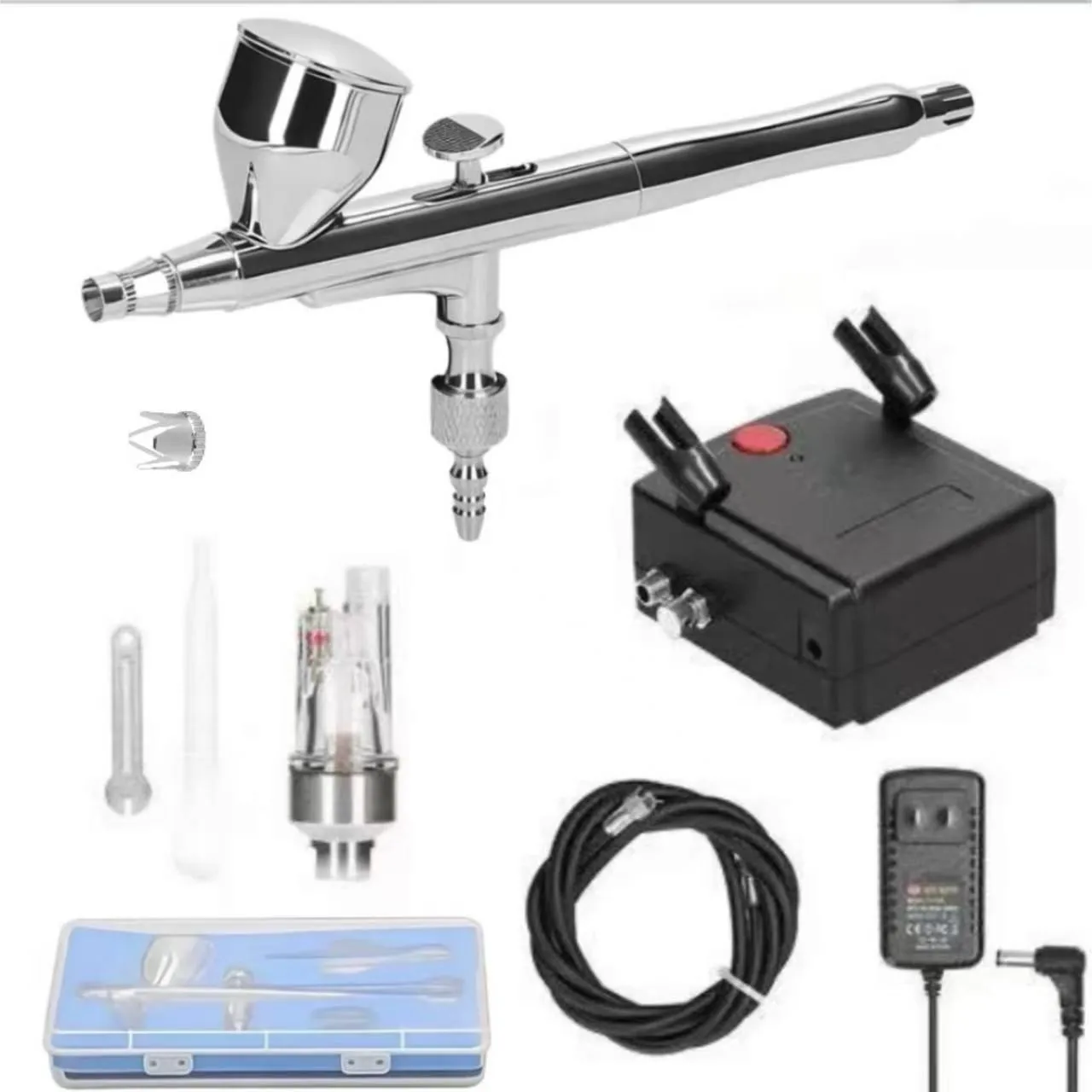 desktop pump coloring spray paint spray gun  wall painting furniture repair cake system