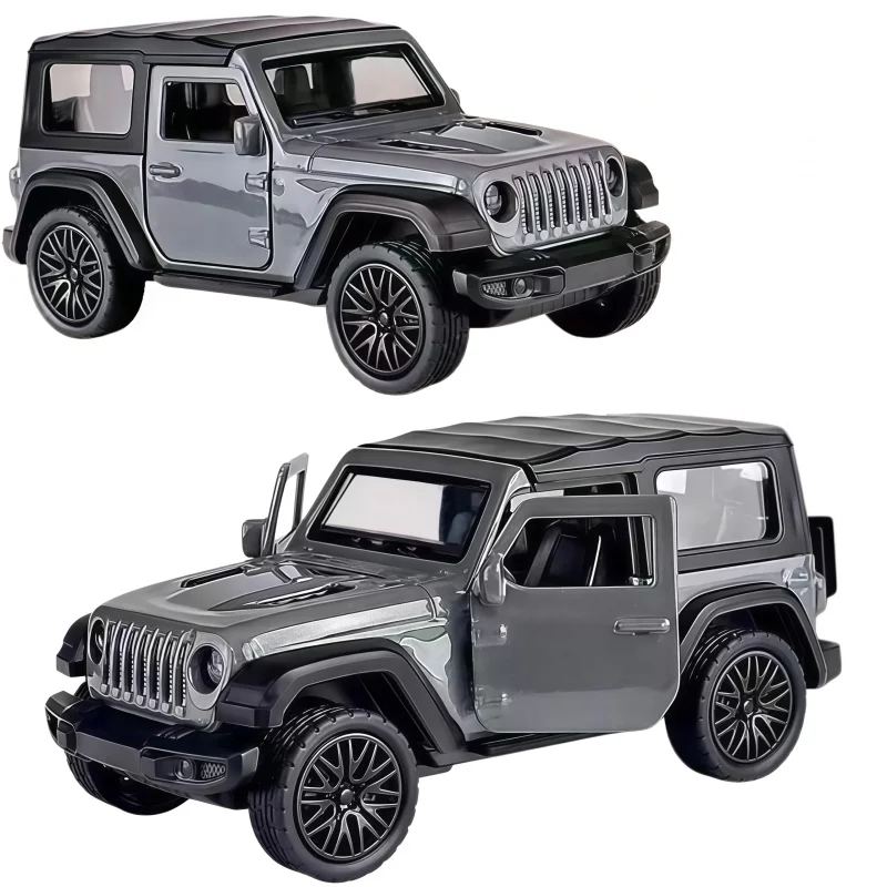 1/43 New Alloy Off-Road Model, Three-Door Metal Version, Exquisite Gift