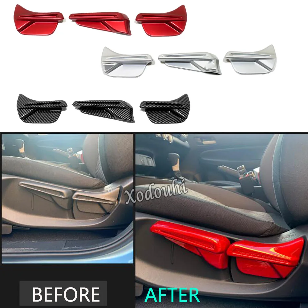 

For Honda Fit Jazz 2020 2021 2022 2023 2024 Car Sticker Styling Body Cover ABS Rear Adjust Seat Handle Wrench Trim Frame Parts