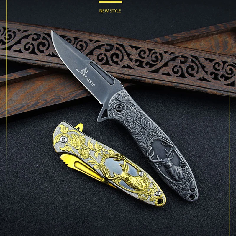 

Folding Knife Portable Stainless Steel Mini Gift Camping Hiking Survival High Hardness Outdoor Hand Tools