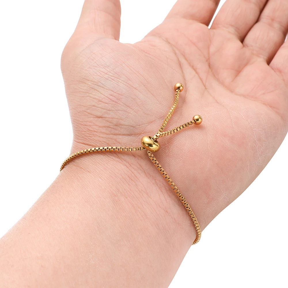 3 Stück Edelstahl-Kettenverschlüsse für DIY-Armbänder, Charms, Zubehör und Schmuckherstellung. – Detail 4