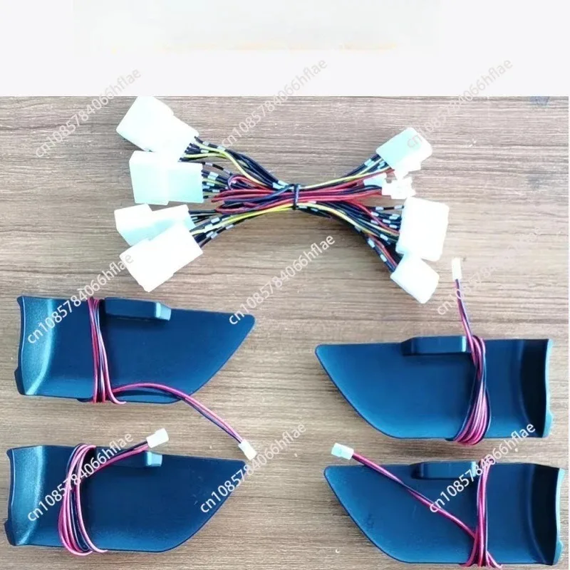 suitable for 21-24 models of fourth-generation Highlander door handle ambient lights and replacement monochrome blue light plugs