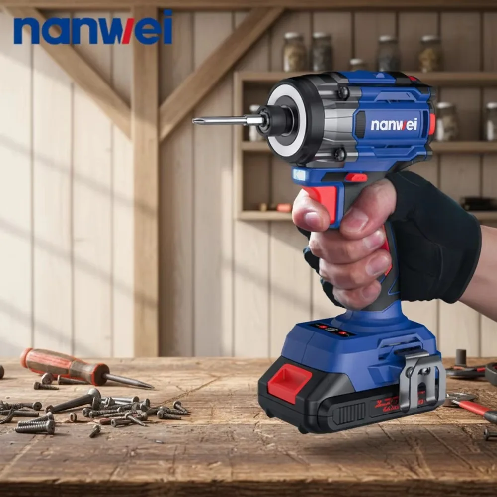 21V Cordless Brushless Impact Driver Electric Wrench Screwdriver Power Tool for Efficient Sourcing