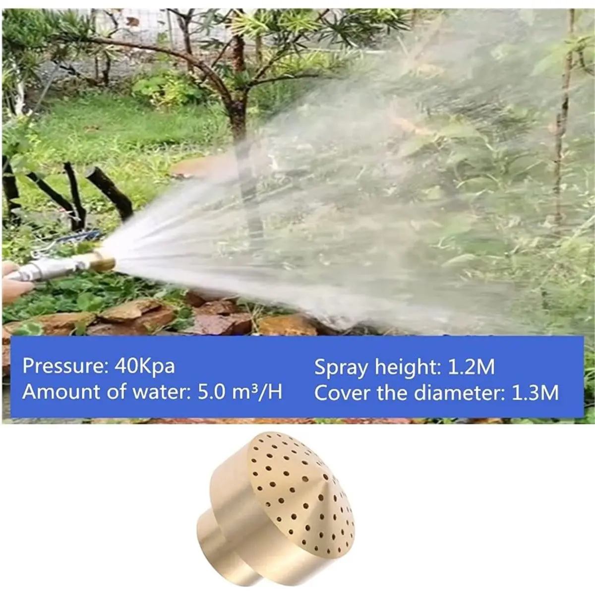 Y166A J~Fountain Nozzle - 3/4