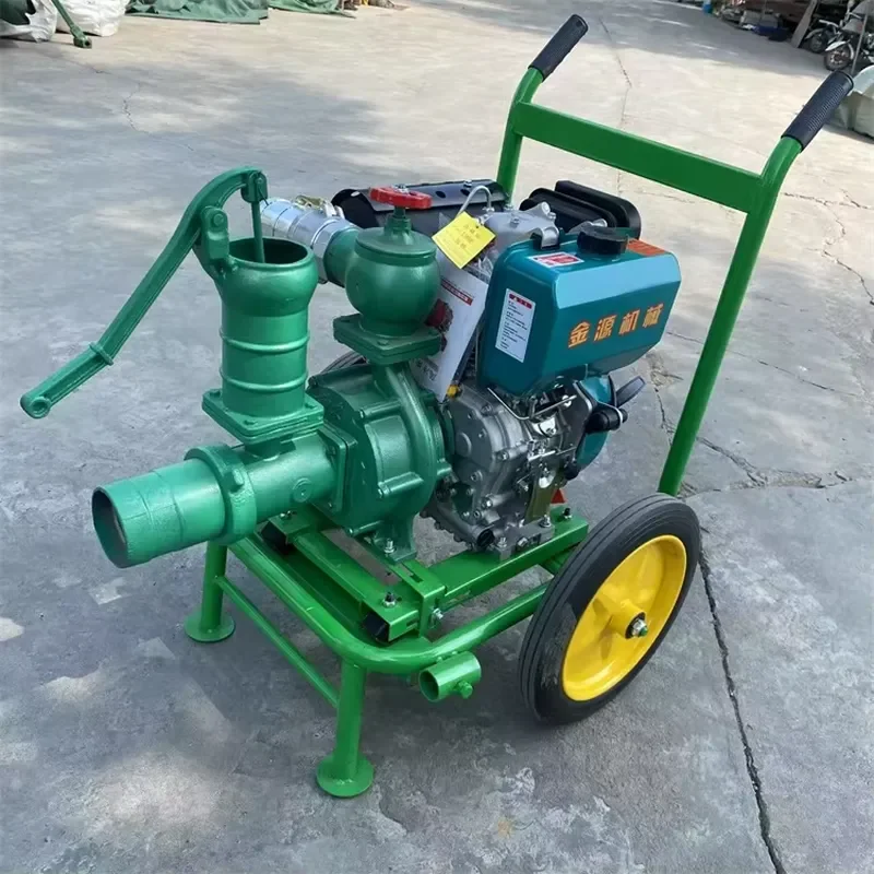3 Inch Manual High Pressure Water Pump Portable Hand Operated Irrigation Tool for Garden Farming Agricultural Use Durable 5