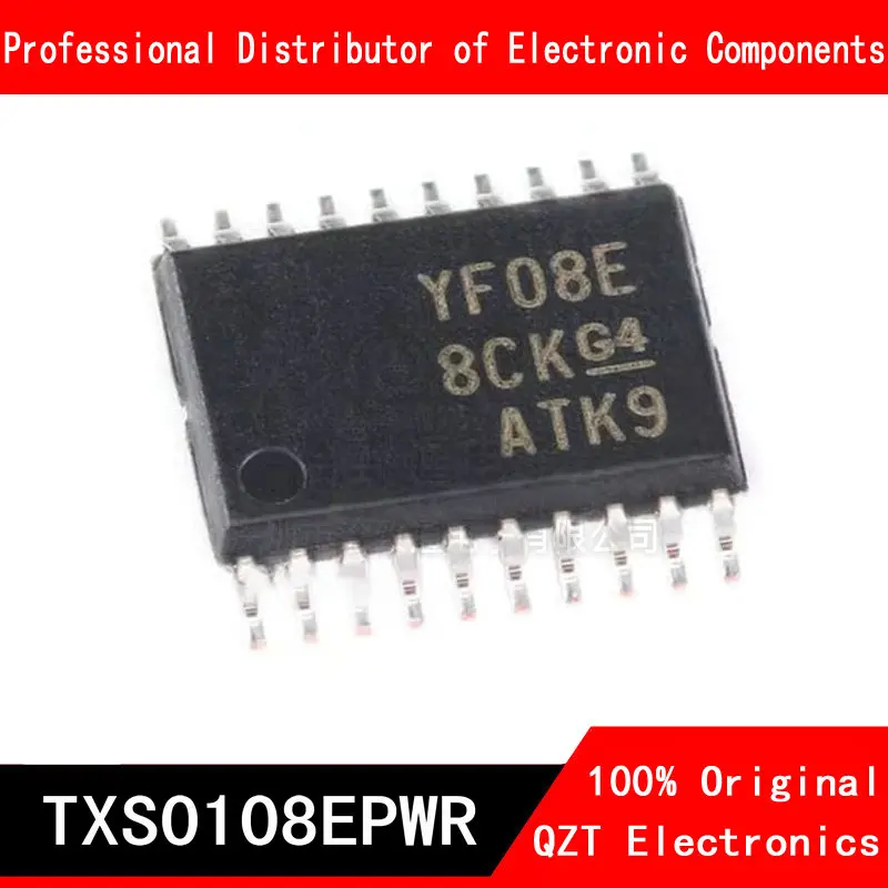 10pcs/lot TXS0108EPWR TSSOP TXB0108PWR YF08E YE08 TSSOP-20 new original In Stock