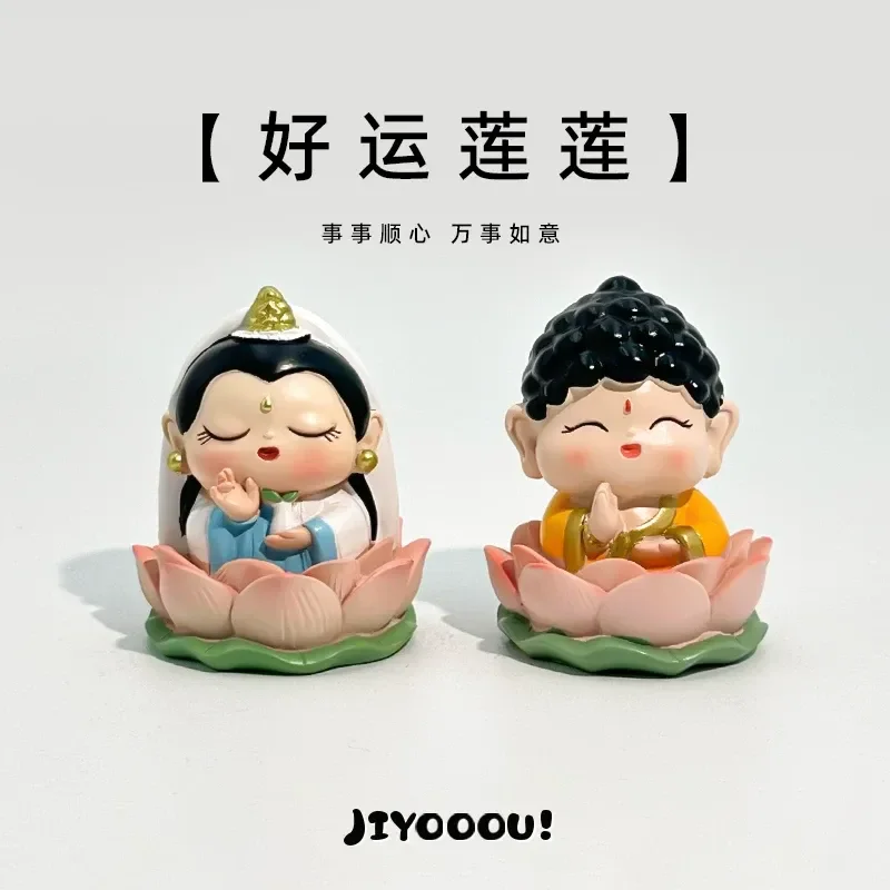 Good Luck Lianlian Cute Fairy Creative Office Desktop Workstation Car Center Console Decorative Ornament Gift