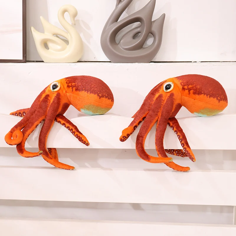 30/55Cm Reallife Zeedieren Simulatie Gigantische Octopus Kussen Knuffel Voor Verjaardagscadeau