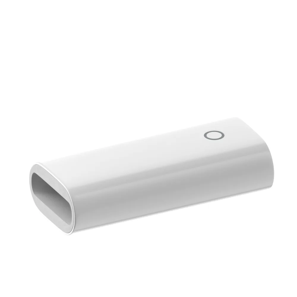Practical Smart Chip Charging Adapter Aluminum Alloy White Magnetic Pencil Cap Stable Adsorption Stylus Replacement Accessories