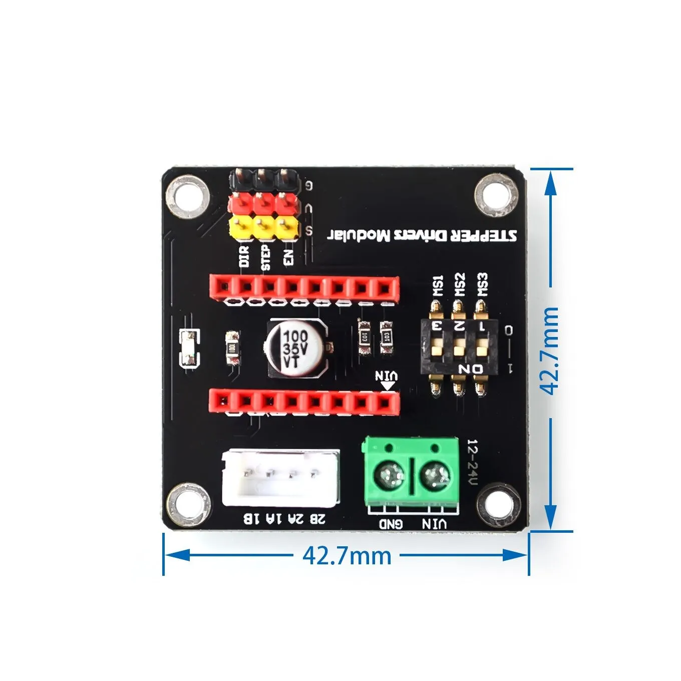 42 Stepper Motor Driver Expansion Board DRV8825 A4988 3D Printer Control Shield Module ForArduino ForUNO R3 Ramps1.4 DIY Kit One