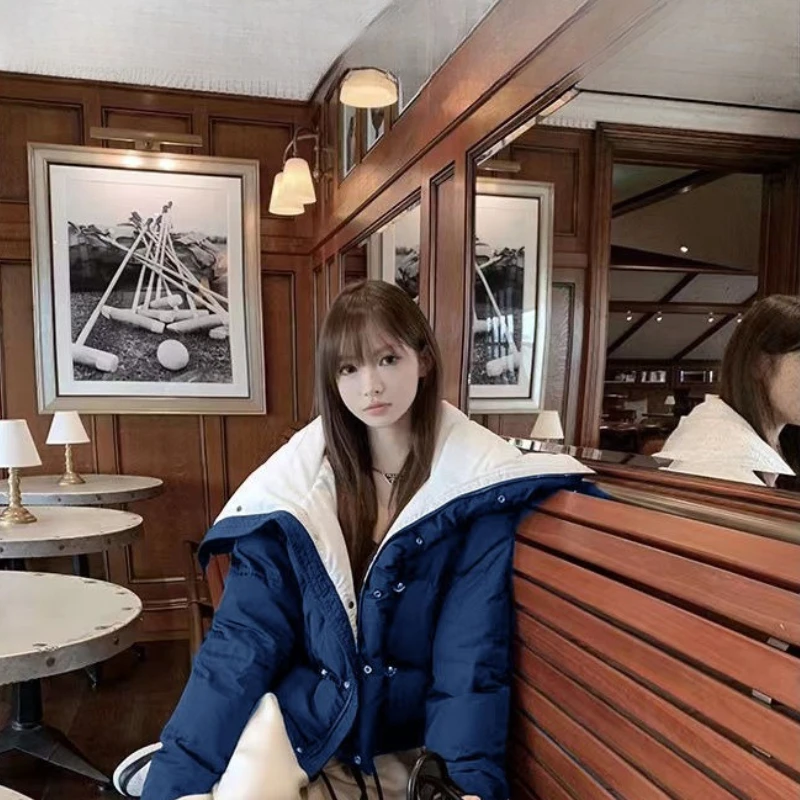 

Модный женский дизайнерский пуховик 2025, морозостойкая куртка в корейском стиле, горячая распродажа, одежда