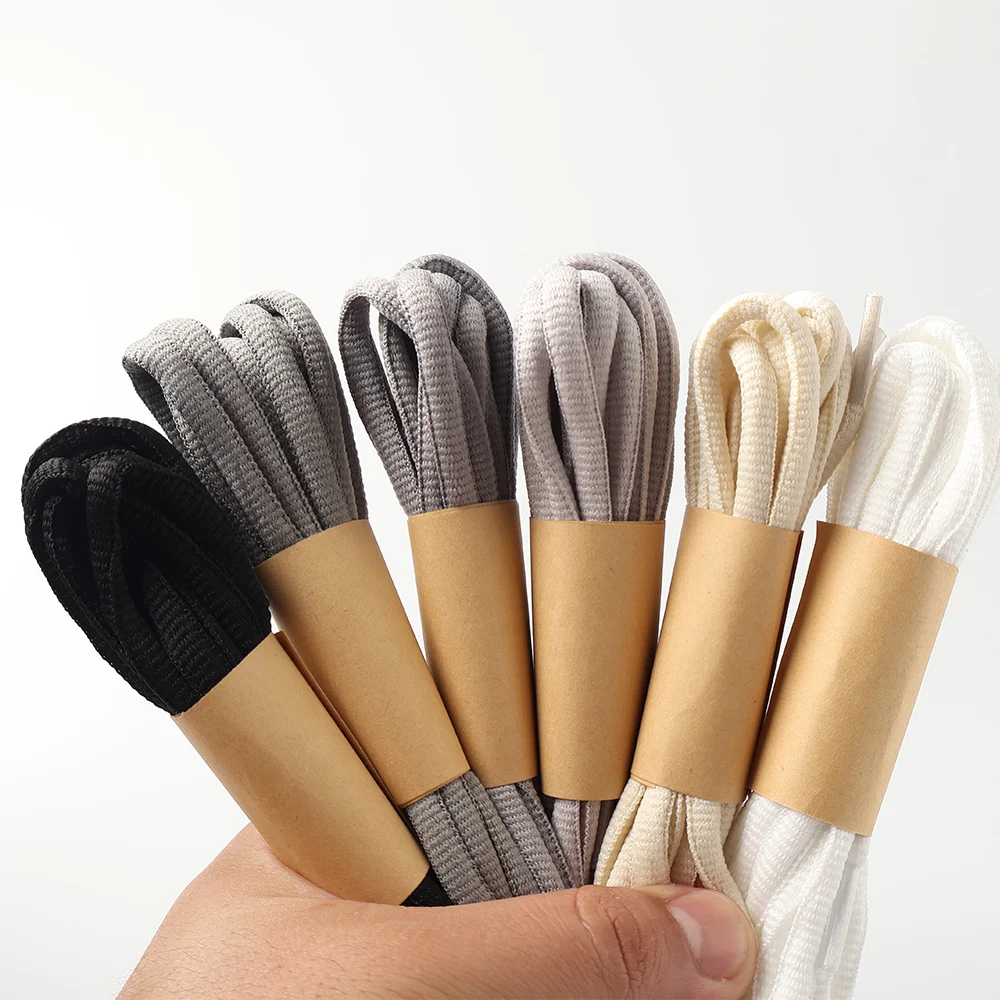 2025 Новые Плоские Полукруглые Шнурки для Женских Кроссовок 160/180см Черный/Серый/Офф-Уайт Аксессуар Nike/Arcteryx