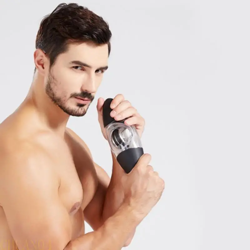 A1A2 Power Lrist Ball Hand Hand Provessener LED Wrist Power Trainer Ball Gyroball Grip Muscle Enoft #4