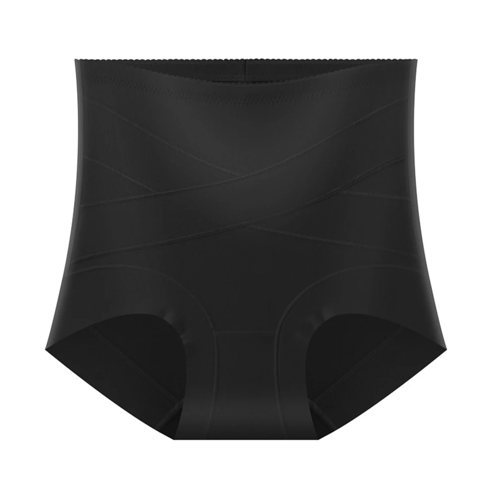 Women's Solid Color Shapewear Shorts High Waisted Cinched Flat Angle Style Regular Length for Summer Activities