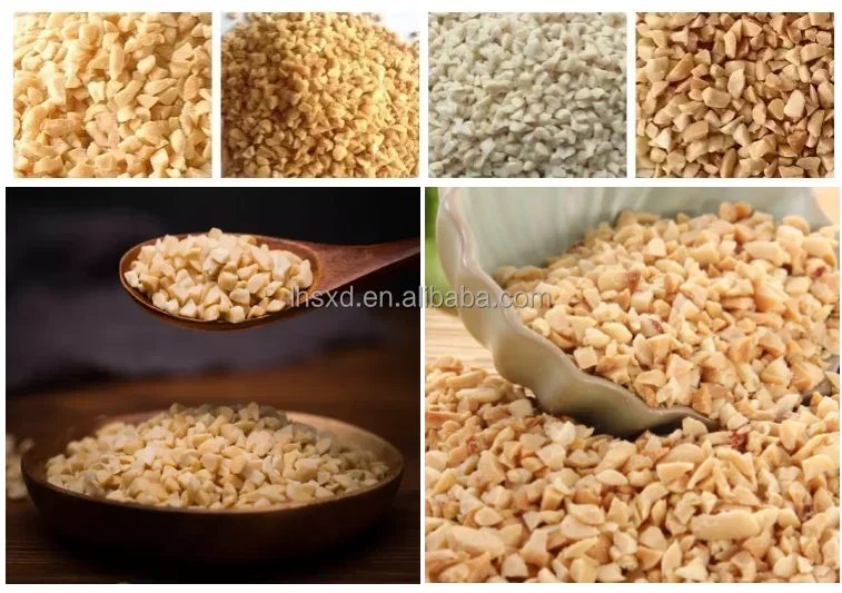 Automatische Rvs Walnoot Amandel Cutter Pinda Chopper Machine Noten Snijmachine Pinda Verpletterende Apparatuur