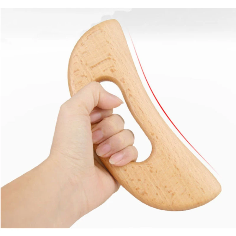 Health Care Slimming Guasha Board Back Arm Plate Tool Blood Circulation Relaxation Beech Neck Facial Meridian Massage Scraper