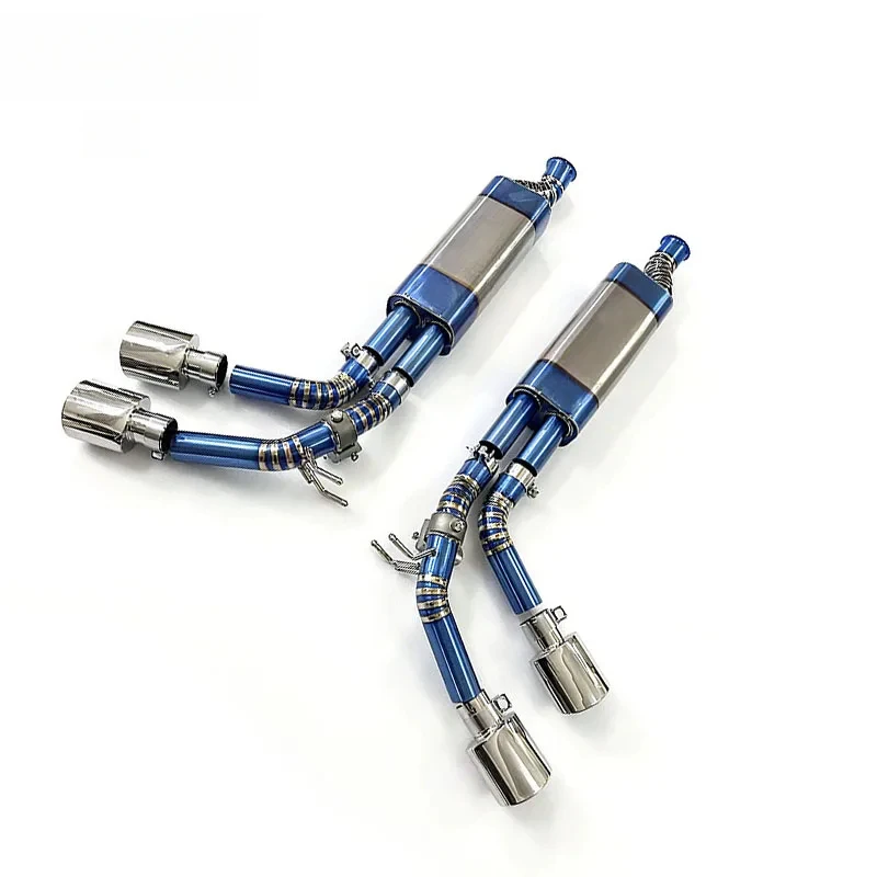 

OEM Titanium Catback Exhaust for 2018-2023 G500/G550 W464 4.0T Muffler with Valve Rac Exhaust Muffler System